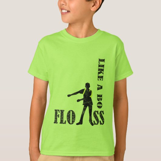 ボスのTシャツのようなフロス Tシャツ (正面)
