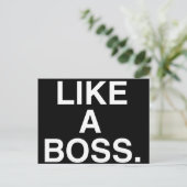 ボスはがき ポストカード (スタンド正面)