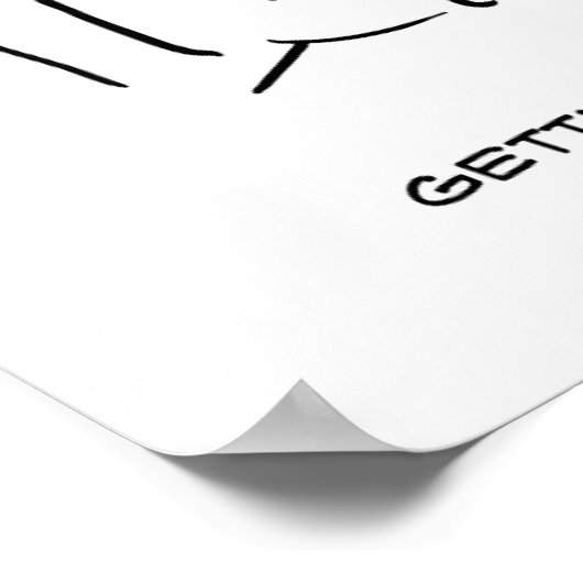 ボスは低給与の管理に作業者を適用 ポスター (角)