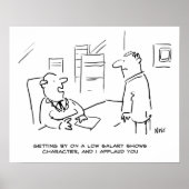 ボスは低給与の管理に作業者を適用 ポスター (正面)