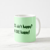 ボスは幸せではないですか。 幸せな誰もありません! マグ (正面右)