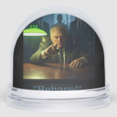 ボスは雪の球体を振る舞う (正面)