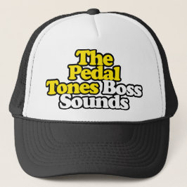 ボスは黒い輪郭が付いている帽子を鳴ります キャップ