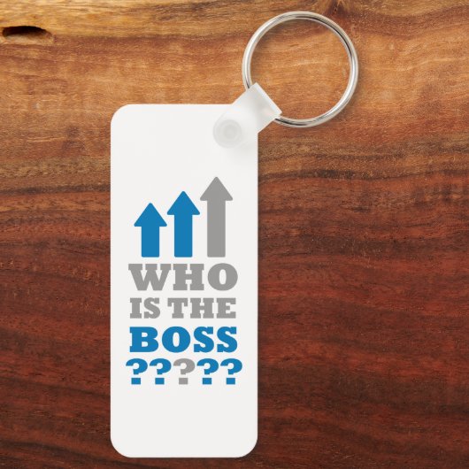 ボスは？ キーホルダー (裏面)