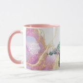 ボスやる気を起こさせるの女性、業績と成功 マグカップ (左)