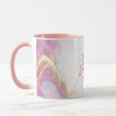 ボスやる気を起こさせるの女性、業績と成功 マグカップ (左)