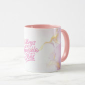 ボスやる気を起こさせるの女性、業績と成功 マグカップ (正面右)