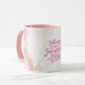 ボスやる気を起こさせるの女性、業績と成功 マグカップ (正面左)