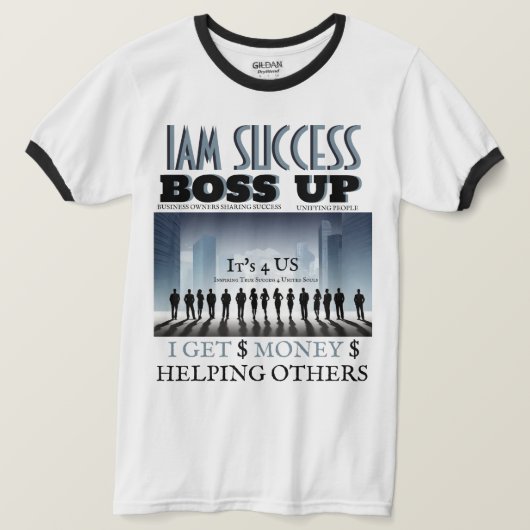 ボスアップTシャツ Tシャツ (デザイン正面)