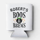 ボスアンドブレウズおもしろいハロウィーンクーラーボックス 缶クーラー (裏面)