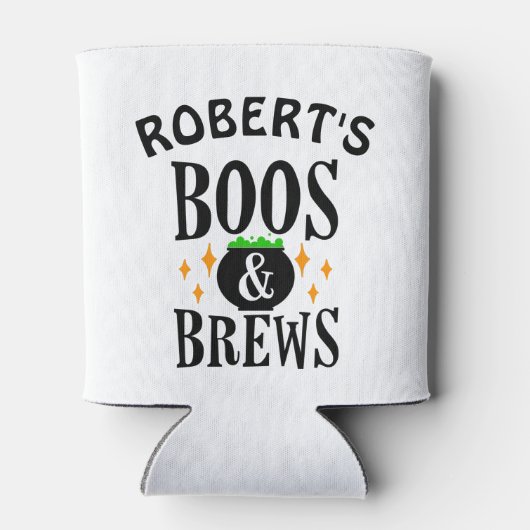 ボスアンドブレウズおもしろいハロウィーンクーラーボックス 缶クーラー (裏面)