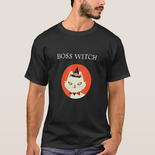 ボスウィッチキャット Tシャツ (正面)