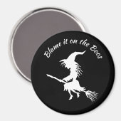 ボスウィッチハロウィーンマグネットのせいにせよ マグネット (正面/裏面)