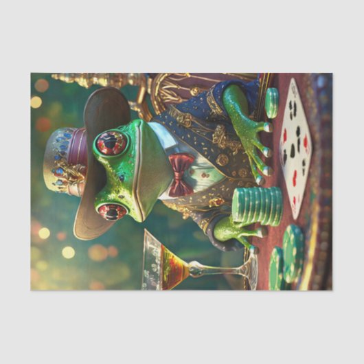 ボスカエル遊のカード 薄葉紙 (正面)