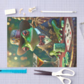 ボスカエル遊のカード 薄葉紙 (クラフト)