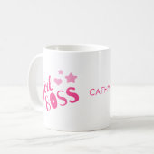 ボスカスタムハート名コーヒーマグ コーヒーマグカップ (正面左)