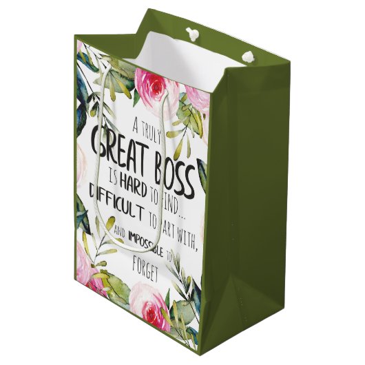 ボスクリスマス主チーム事務所の抱き枕 ミディアムペーパーバッグ (正面アングル)