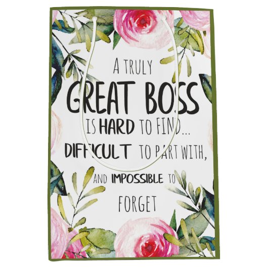 ボスクリスマス主チーム事務所の抱き枕 ミディアムペーパーバッグ (正面)