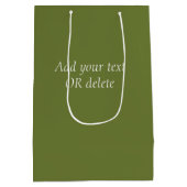 ボスクリスマス主チーム事務所の抱き枕 ミディアムペーパーバッグ (裏面)