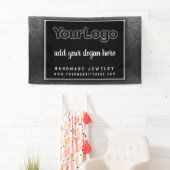 ボスグリッタープロフェッショナル企業のビジネスロゴ 横断幕 (インサイチュ)