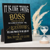 ボスサンキューユーボス「素晴らしボス フォトプラーク (側面)