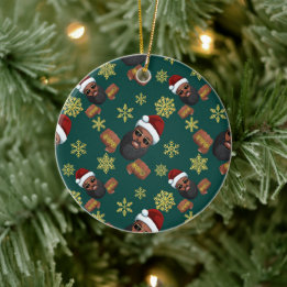 ボスサンタクロース セラミックオーナメント