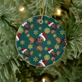 ボスサンタクロース セラミックオーナメント