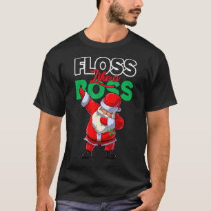 ボスサンタ・クラウスフロスクリスマスパージ Tシャツ