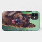 ボスザドイツ羊飼い Case-Mate iPhoneケース (裏面(横))