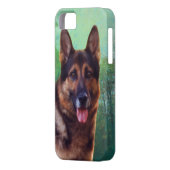 ボスザドイツ羊飼い Case-Mate iPhoneケース (裏面左)