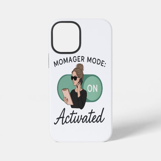 ボススタイリッシュムへの贈り物 iPhoneケース (裏面)