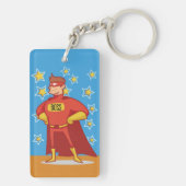 ボススーパーヒーロー神父の日 キーホルダー (裏面)