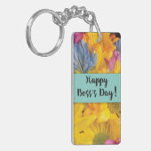 ボスズデイゲラ感謝していベラデイジー キーホルダー (正面左)