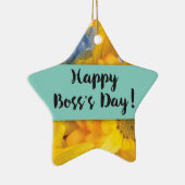 ボスズデイゲラ感謝していベラデイジー セラミックオーナメント (右)