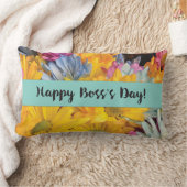 ボスズデイゲラ感謝していベラデイジー ランバークッション (ブランケット)