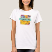 ボスズデイゲラ感謝していベラデイジー Tシャツ (正面)