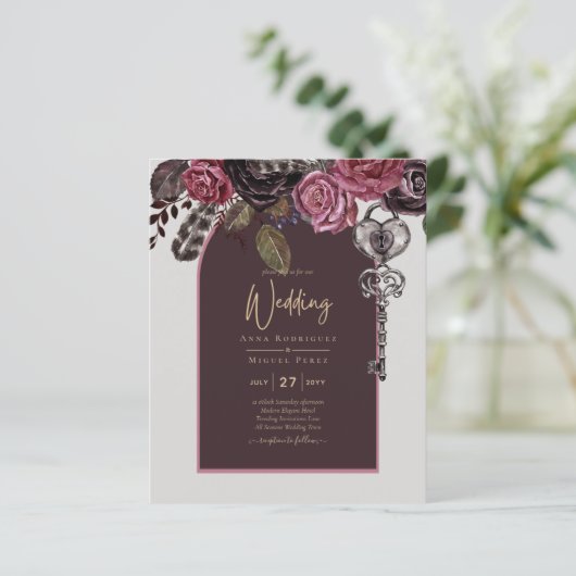 ボスティックバラブルゴーニュ秋の結婚式 (スタンド正面)