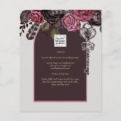 ボスティックバラブルゴーニュ秋の結婚式 チラシ (裏面)