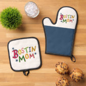 ボスティンパパブラックカントリー 鍋つかみ&鍋敷きセット (トップダウン)