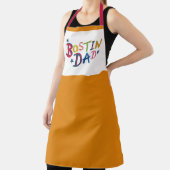 ボスティンパーソナライズされたパパブラックカントリーエプロン エプロン (インサイチュ)