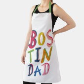 ボスティンパーソナライズされたパパブラックカントリーエプロン エプロン (インサイチュ)