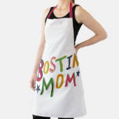 ボスティンマパーソナライズされたムブラックカントリーエプロン エプロン (インサイチュ)