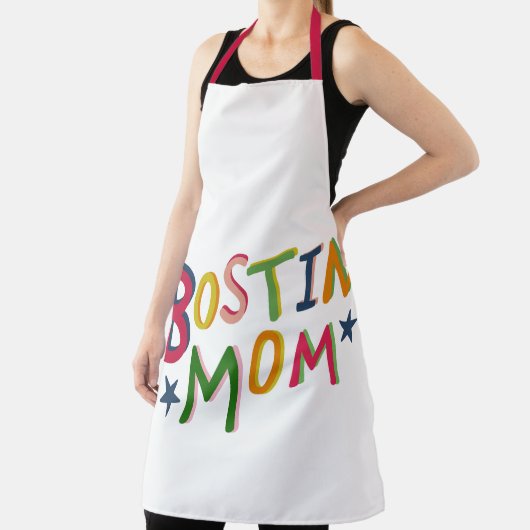 ボスティンマパーソナライズされたムブラックカントリーエプロン エプロン (インサイチュ)