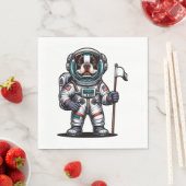 ボスティー宇宙飛行士 スタンダードランチョンナプキン (インサイチュ)