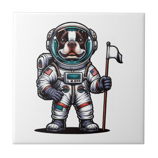 ボスティー宇宙飛行士 タイル (正面)