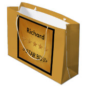 ボスデイファイブスターボスLGB ラージペーパーバッグ (裏面アングル)