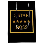 ボスデイファイブスターボスMGB ミディアムペーパーバッグ (裏面)