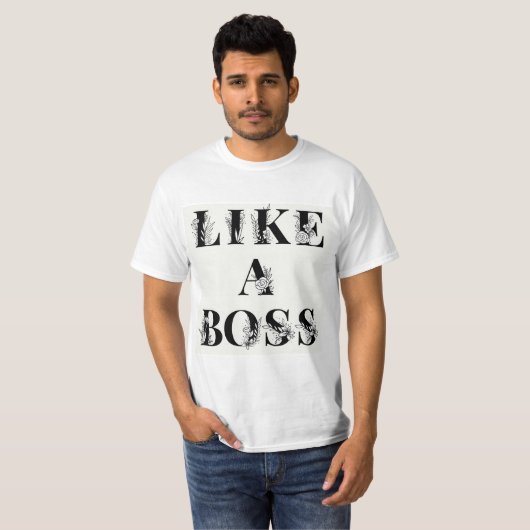 ボスデザイン Tシャツ (正面フル)