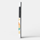 ボストおもしろいンテリアパパプリントドッグヴィンテージレトロ Case-Mate iPhoneケース (裏面 / 左)