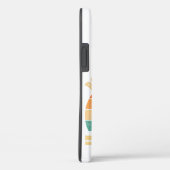 ボストおもしろいンテリアパパプリントドッグヴィンテージレトロ Case-Mate iPhoneケース (裏面 / 右)